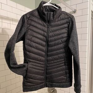 lands end insulated sweater jacket XS (2-4) like new